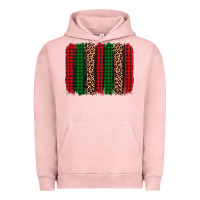 Pigment Salmon christmas glitter leopard brushstroke Urban Hoodie - AdoDesignShop