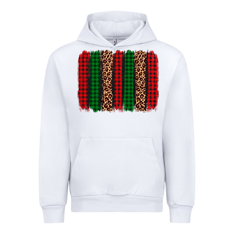 Christmas Glitter Leopard Brushstroke Urban Hoodie by AdoDesignShop | Teevron