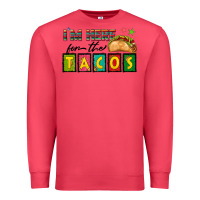 Cardinal I'm Here For The Tacos Premium Sweatshirt - texasbilliewilder