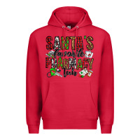 Cardinal santa's favorite pharmacy tech Premium Hoodie - Jasminsmagicworld