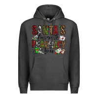 Charcoal Heather santa's favorite pharmacy tech Premium Hoodie - Jasminsmagicworld