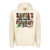 Tofu santa's favorite pharmacy tech Premium Hoodie - Jasminsmagicworld