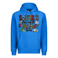 True Royal santa's favorite pharmacy tech Premium Hoodie - Jasminsmagicworld