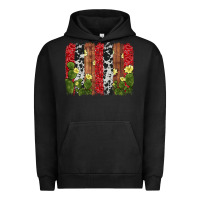 Pigment Black cactus cowhide  brushstroke Urban Hoodie - AdoDesignShop