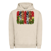 Pigment French Oak cactus cowhide  brushstroke Urban Hoodie - AdoDesignShop