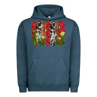 Pigment Midnight Navy cactus cowhide  brushstroke Urban Hoodie - AdoDesignShop