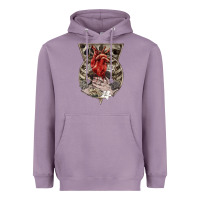 Lavender Flower Skeleton Heavyweight Hoodie - RanaPortraitStore