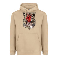 Mushroom Flower Skeleton Heavyweight Hoodie - RanaPortraitStore