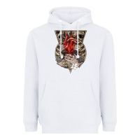 White Flower Skeleton Heavyweight Hoodie - RanaPortraitStore