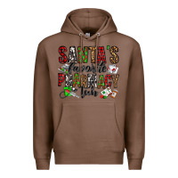 Chestnut santa's favorite pharmacy tech Premium Hoodie - Jasminsmagicworld