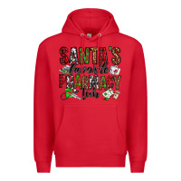 Red santa's favorite pharmacy tech Premium Hoodie - Jasminsmagicworld