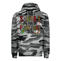 Slate Camo santa's favorite pharmacy tech Premium Hoodie - Jasminsmagicworld