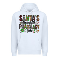 White santa's favorite pharmacy tech Premium Hoodie - Jasminsmagicworld