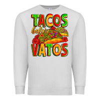 Dove Grey tacos before vatos Premium Sweatshirt - Zillion Design Studio