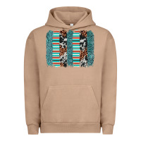 Pigment Burro serape leopard cowhide  brushstroke Urban Hoodie - AdoDesignShop