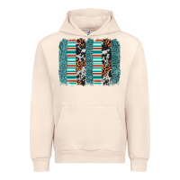 Sandshell serape leopard cowhide  brushstroke Urban Hoodie - AdoDesignShop