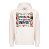 Pale Pink nursing is a work of heart tumbler Premium Hoodie - BundleAndBundleShop