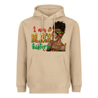 Mushroom i am black history afro black woman juneteenth Heavyweight Hoodie - texasbilliewilder