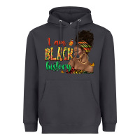 Smoke i am black history afro black woman juneteenth Heavyweight Hoodie - texasbilliewilder