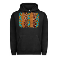 Pigment Black leopard gemstone brushstroke Urban Hoodie - AdoDesignShop
