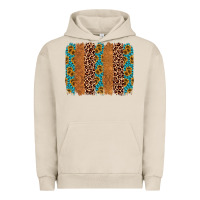 Pigment French Oak leopard gemstone brushstroke Urban Hoodie - AdoDesignShop