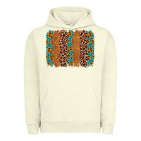 Pigment Pistachio leopard gemstone brushstroke Urban Hoodie - AdoDesignShop