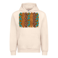 Sandshell leopard gemstone brushstroke Urban Hoodie - AdoDesignShop