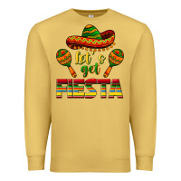 Antique Gold Let's Get Fiesta Premium Sweatshirt - texasbilliewilder
