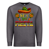 Charcoal Heather Let's Get Fiesta Premium Sweatshirt - texasbilliewilder