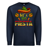 Navy Let's Get Fiesta Premium Sweatshirt - texasbilliewilder