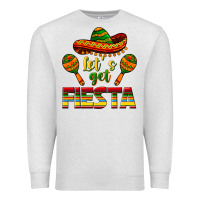 Oatmeal Heather Let's Get Fiesta Premium Sweatshirt - texasbilliewilder