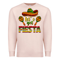 Pale Pink Let's Get Fiesta Premium Sweatshirt - texasbilliewilder