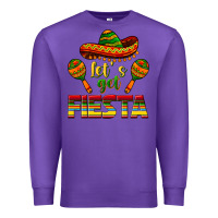 Purple Let's Get Fiesta Premium Sweatshirt - texasbilliewilder