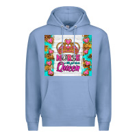 Colony Blue nurse a title just above queen tumbler Premium Hoodie - BundleAndBundleShop