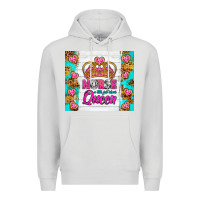 Dove Grey nurse a title just above queen tumbler Premium Hoodie - BundleAndBundleShop