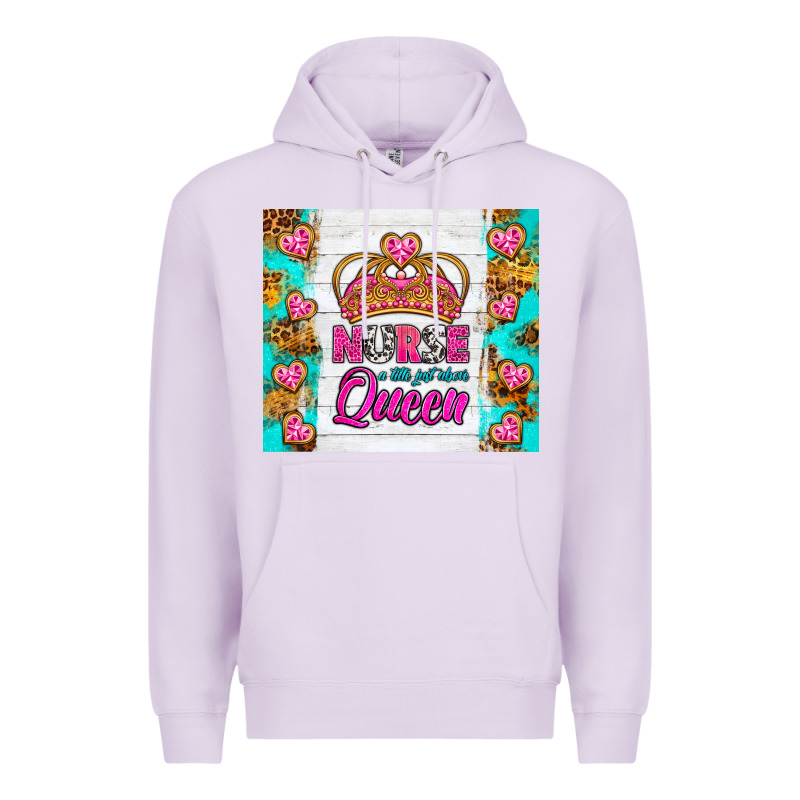 Nurse A Title Just Above Queen Tumbler Premium Hoodie by BundleAndBundleShop | Teevron
