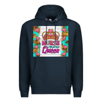 Navy nurse a title just above queen tumbler Premium Hoodie - BundleAndBundleShop
