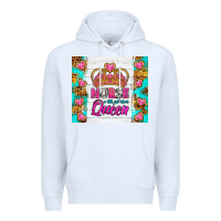 White nurse a title just above queen tumbler Premium Hoodie - BundleAndBundleShop