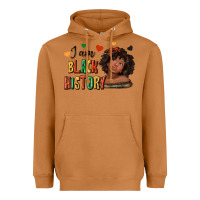 Meerkat i am black history afro girl Heavyweight Hoodie - texasbilliewilder