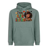 Sage i am black history afro girl Heavyweight Hoodie - texasbilliewilder