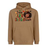 Toasted Coconut i am black history afro girl Heavyweight Hoodie - texasbilliewilder