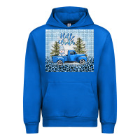 Cobalt hello winter snowman truck Urban Hoodie - AdoDesignShop