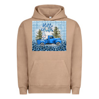 Pigment Burro hello winter snowman truck Urban Hoodie - AdoDesignShop