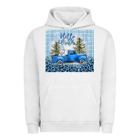 Pigment Lunar Rock hello winter snowman truck Urban Hoodie - AdoDesignShop