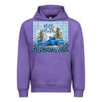 Tulip hello winter snowman truck Urban Hoodie - AdoDesignShop
