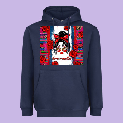 Mamacita Serape Heavyweight Hoodie Designed By Zillion Design Studio