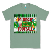Sage on sunday we watch football tumbler Classic Tee - BundleAndBundleShop