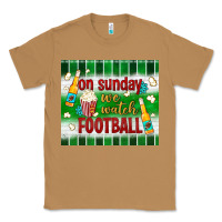 Toasted Coconut on sunday we watch football tumbler Classic Tee - BundleAndBundleShop