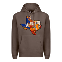 Coffee texas map fall Premium Hoodie - JahusDesignShop