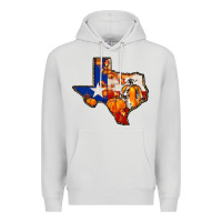 Dove Grey texas map fall Premium Hoodie - JahusDesignShop